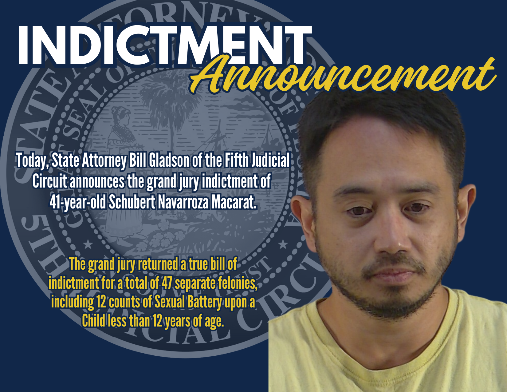 DEATH PENALTY SOUGHT AGAINST LAKE COUNTY MAN INDICTED FOR CAPITAL ...